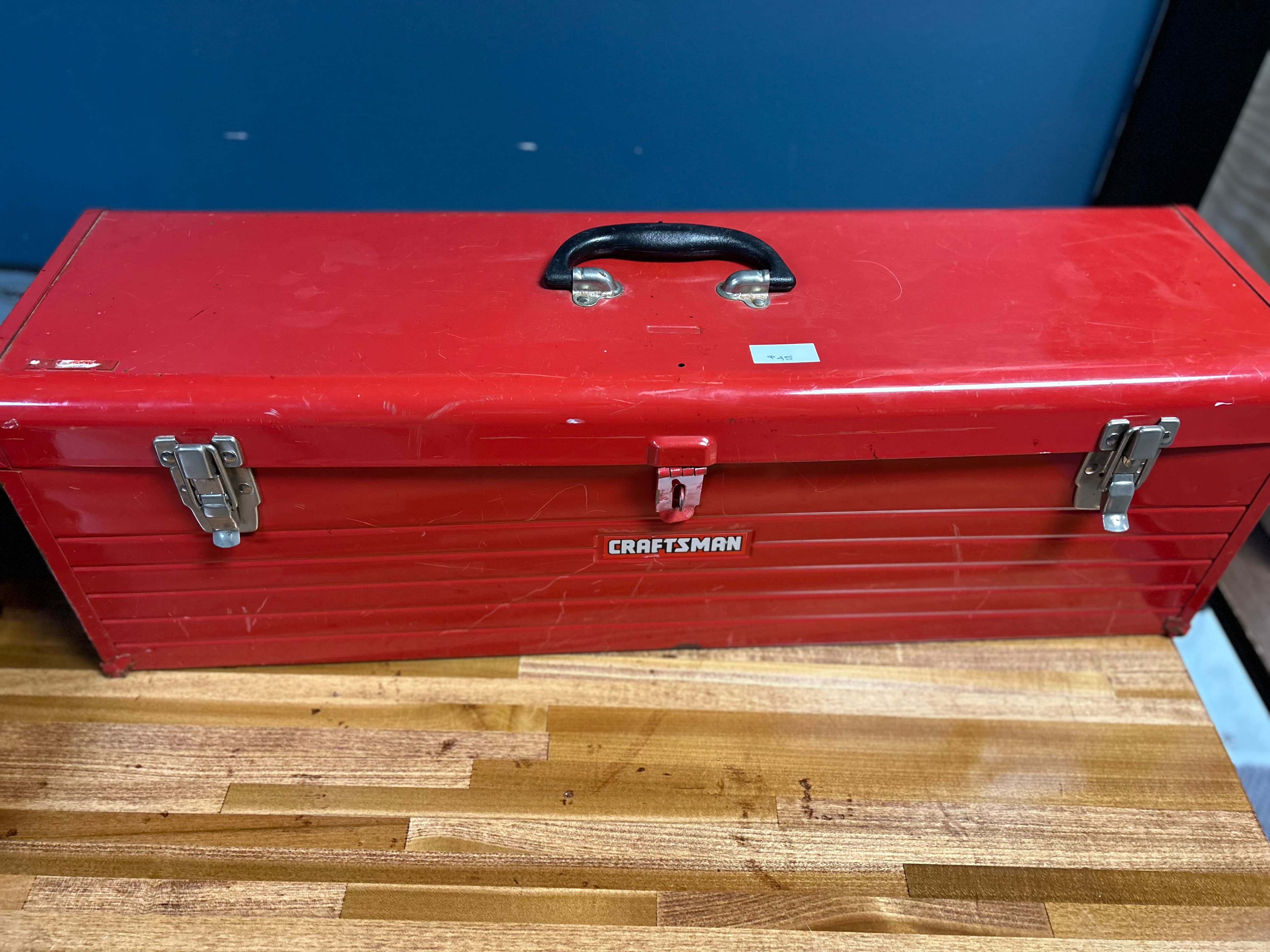 Tool Chest, 30”, with assorted tools