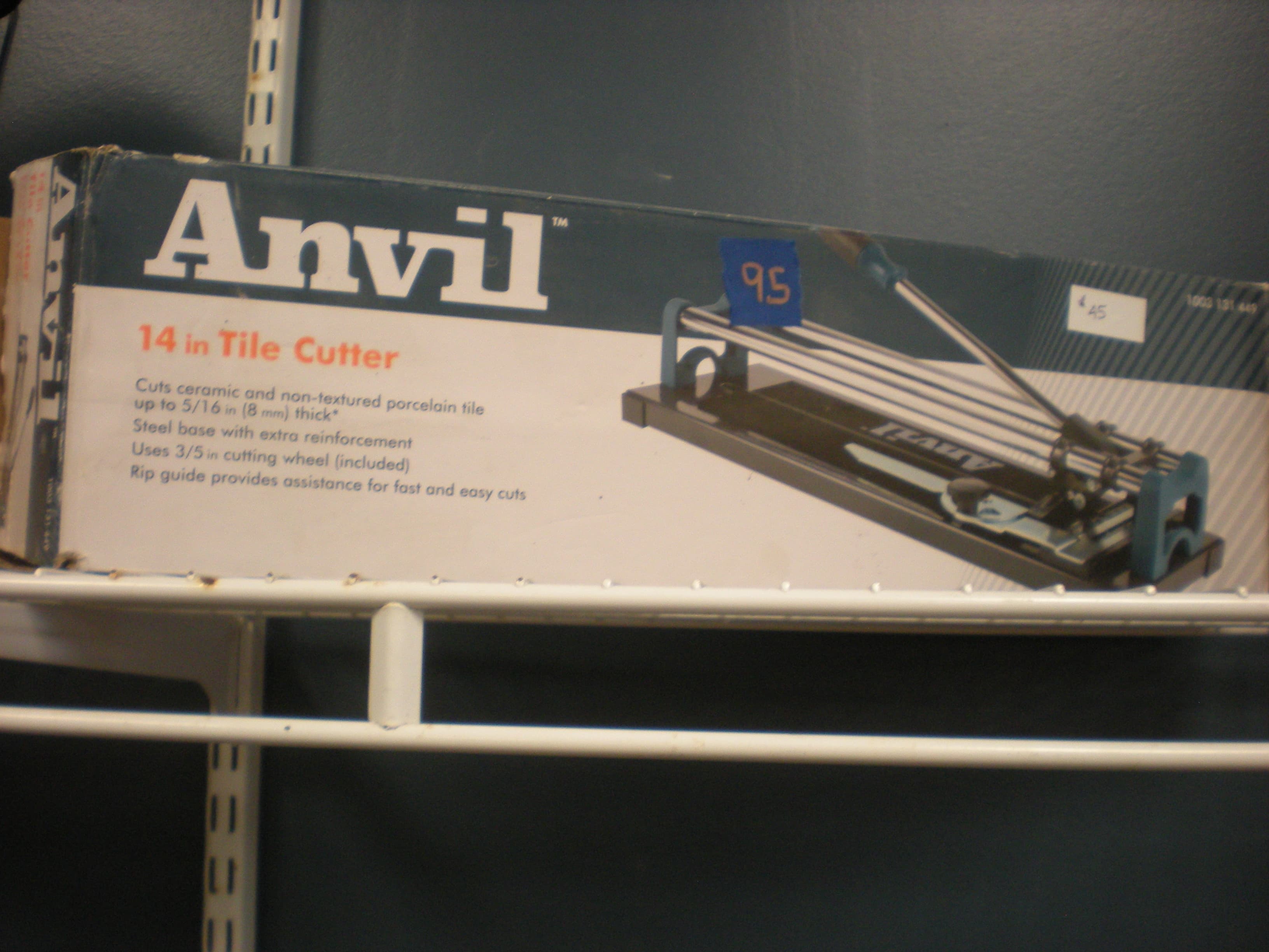 14" tile cutter