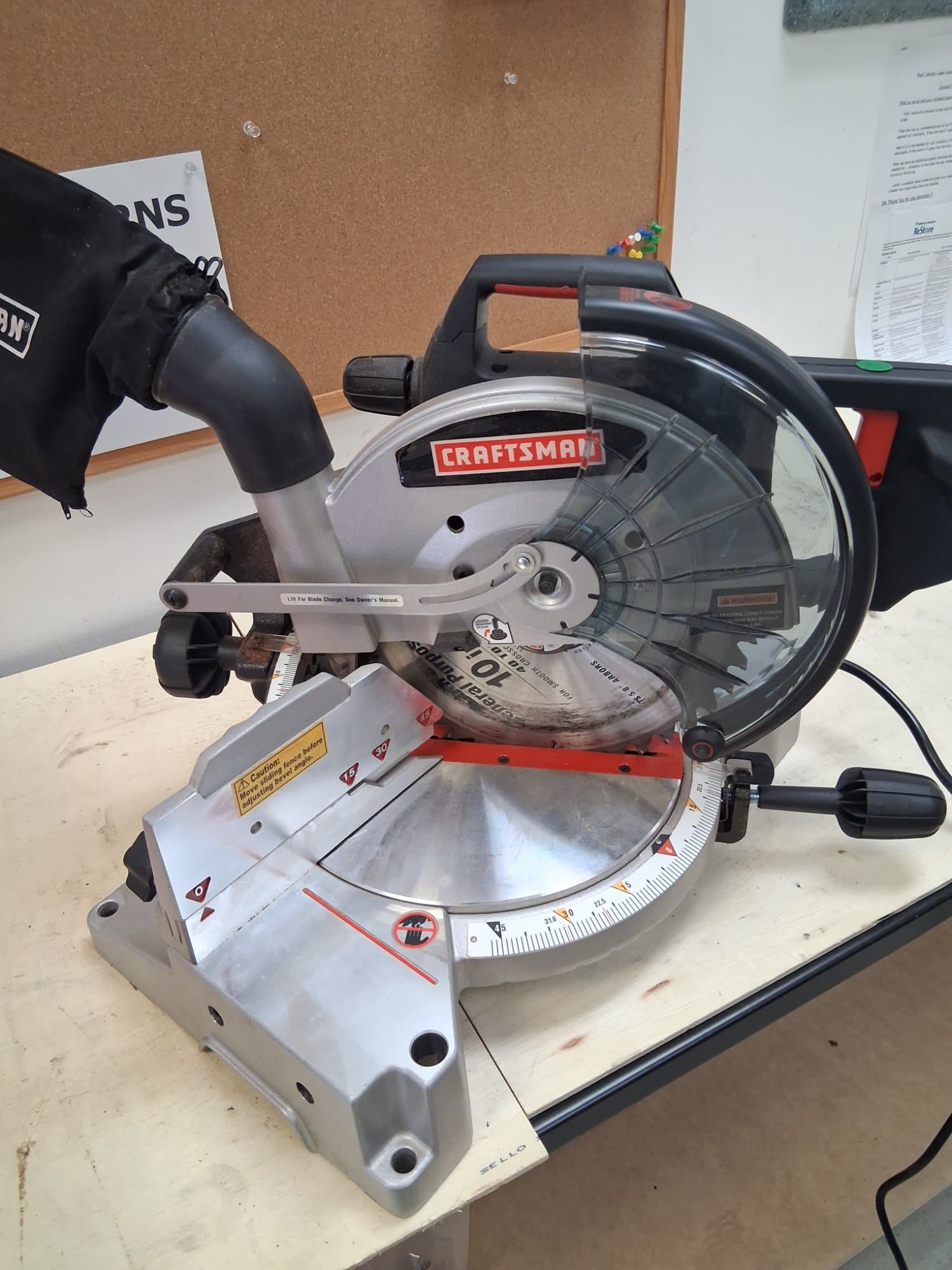 Craftsman miter saw