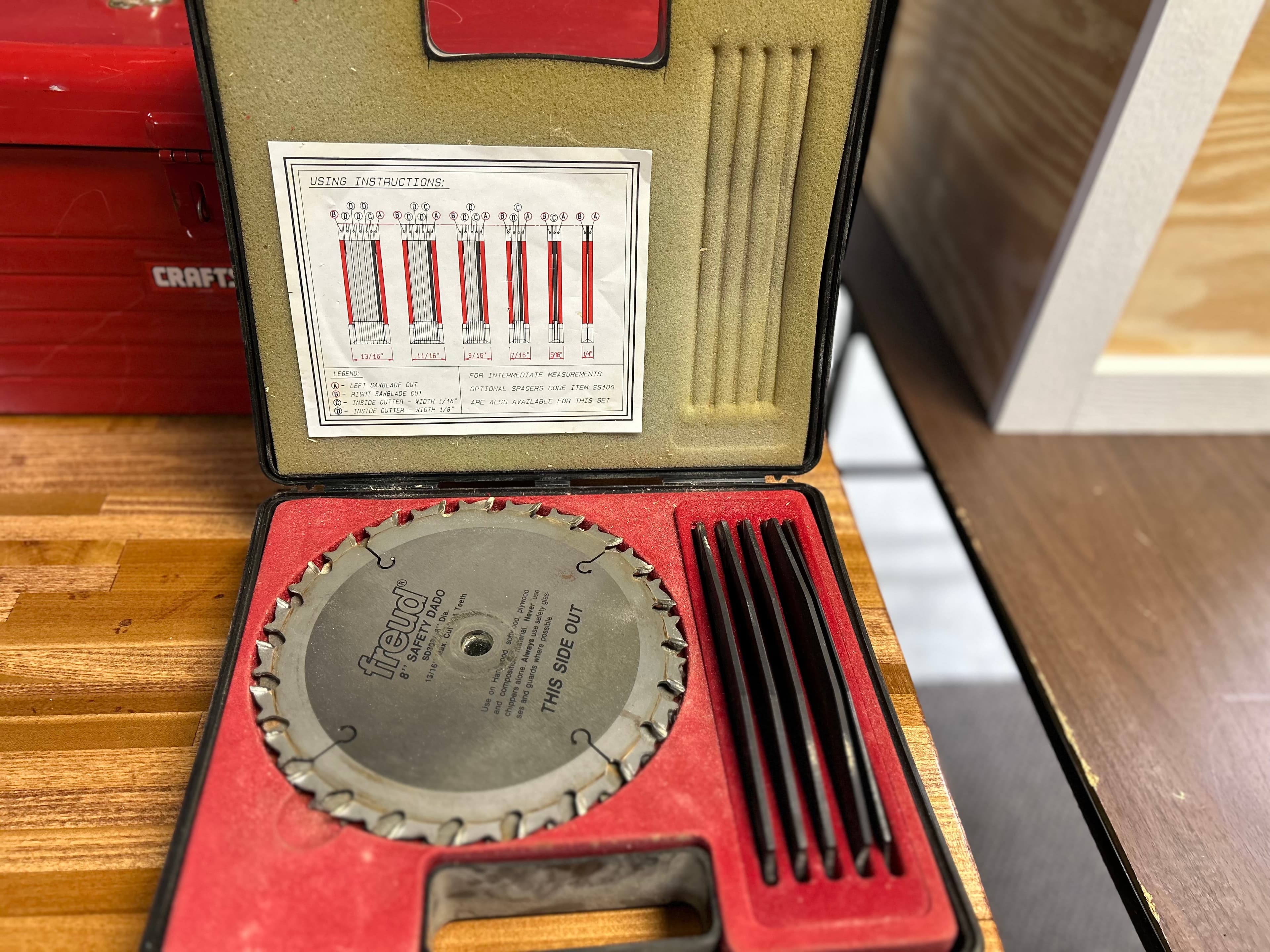 Safety Dado Blade Set