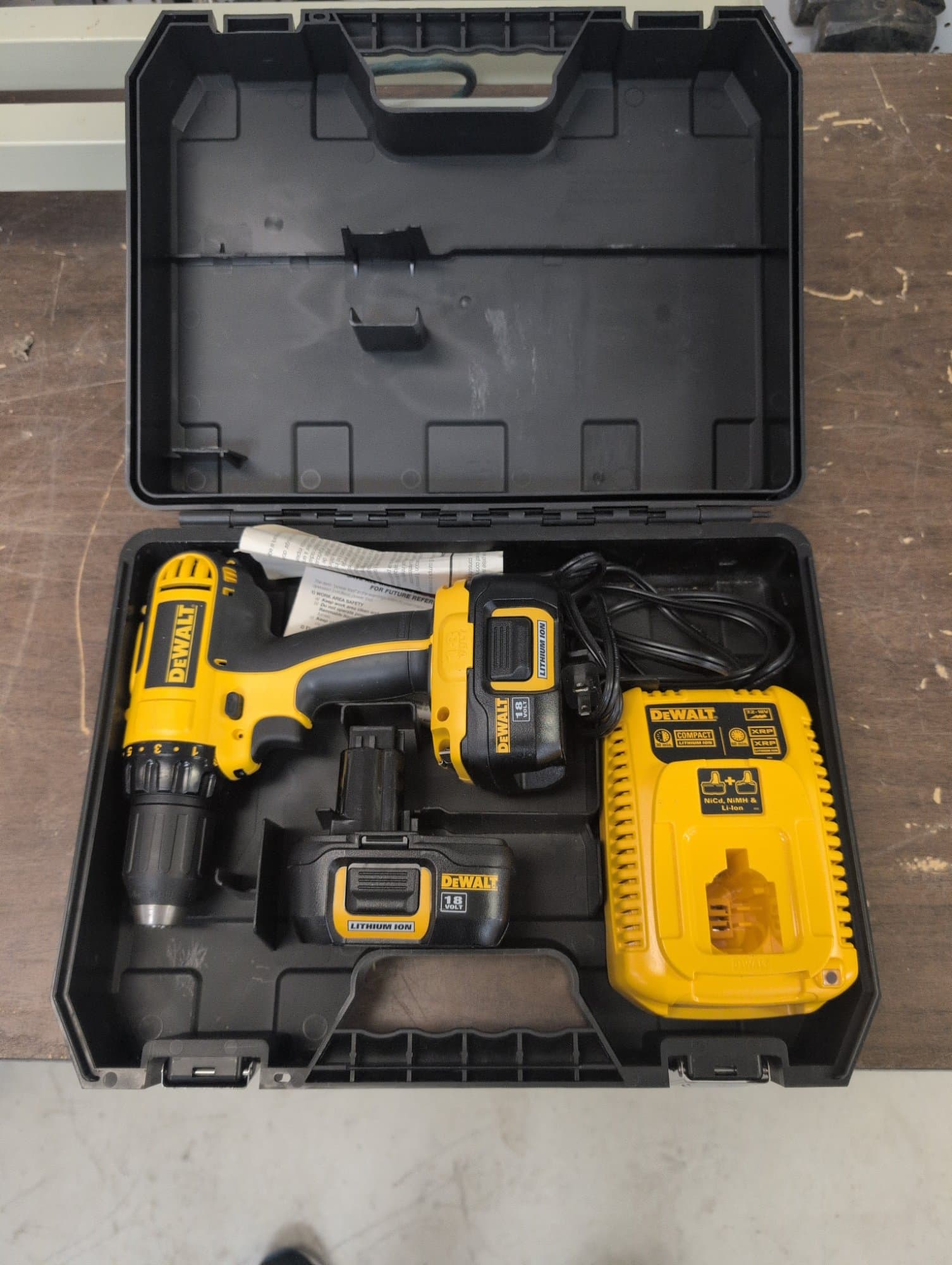 DeWalt 18v Cordless Drill