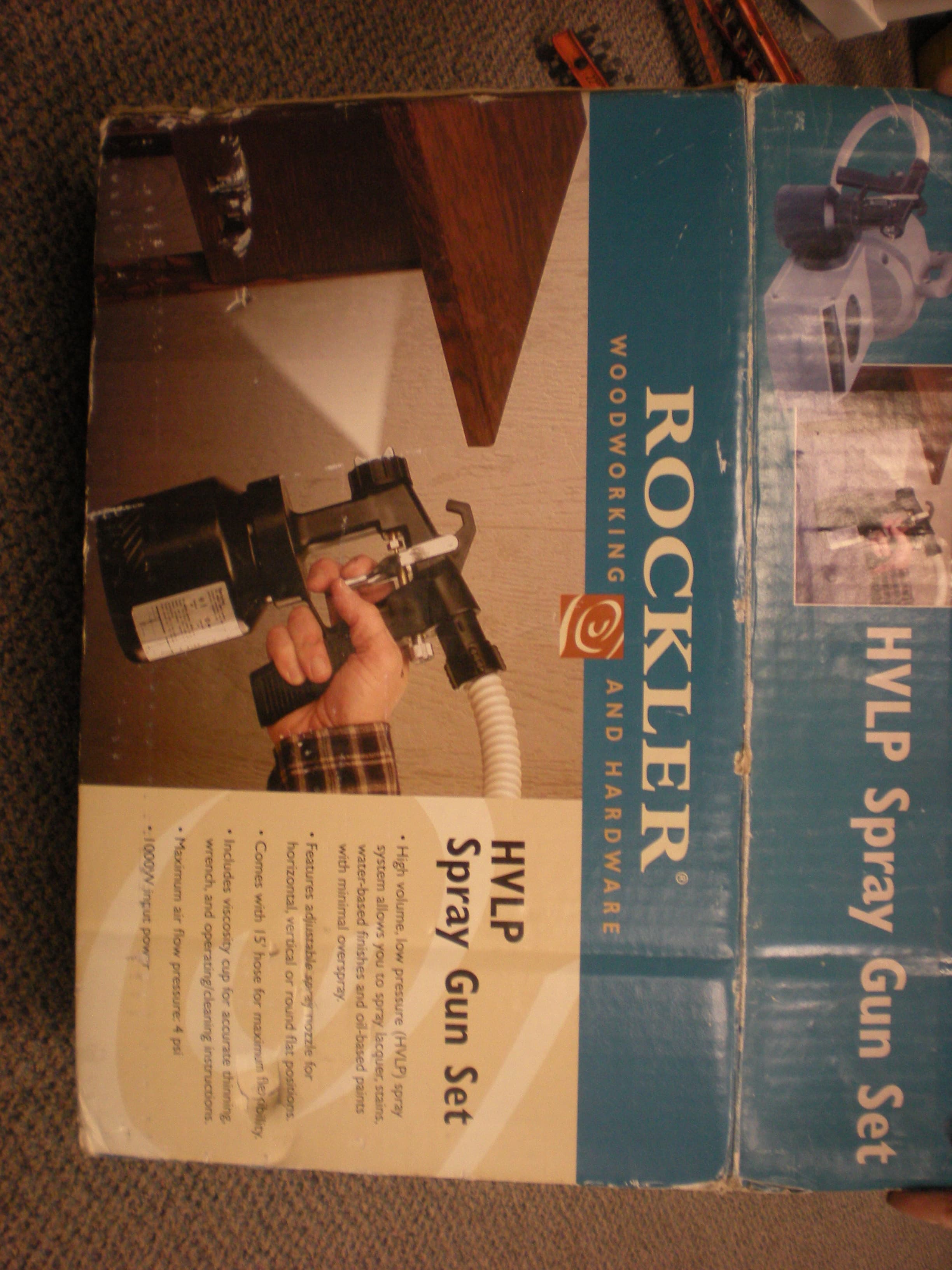 HVLP spray gun set