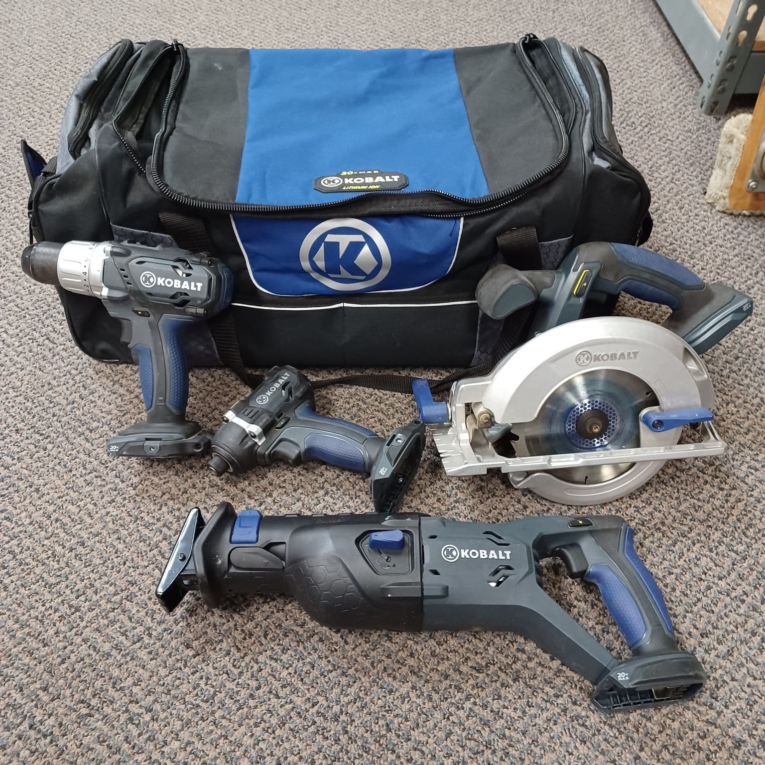 Kobalt Li tool kit