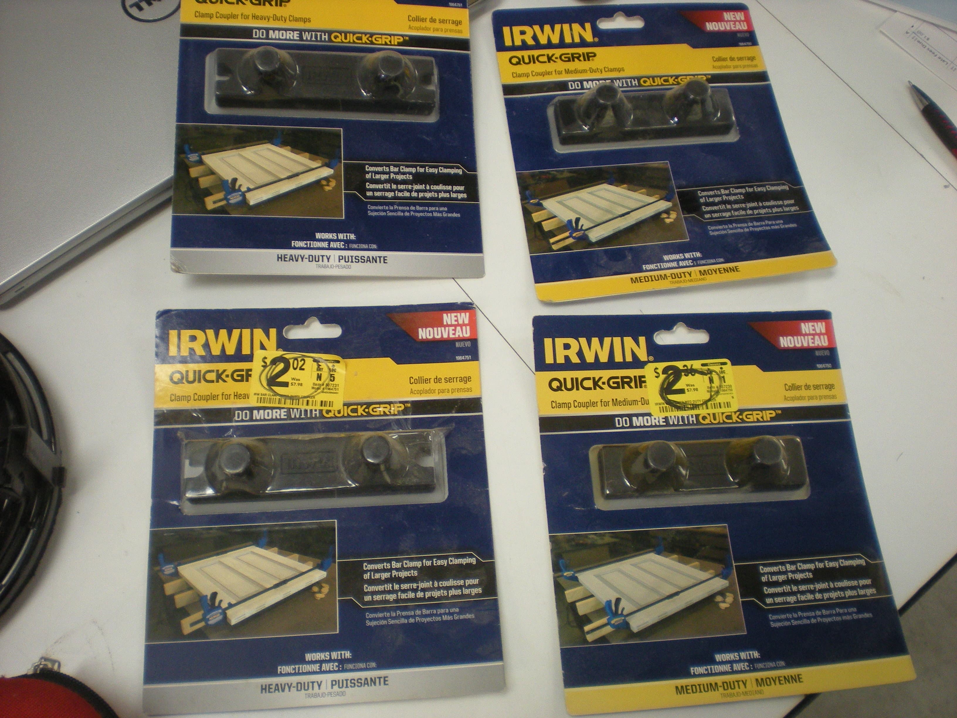 Irwin Clamp connectors #1